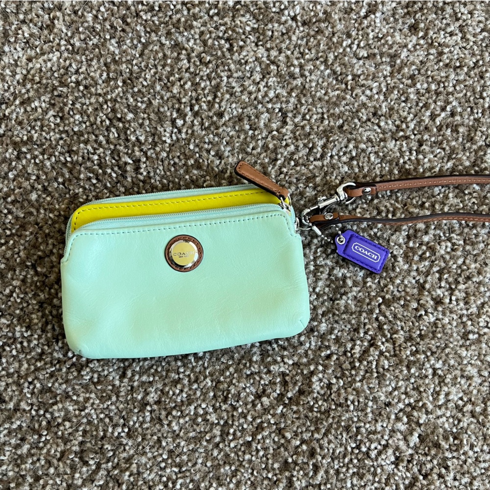 Vintage Coach Wristlet